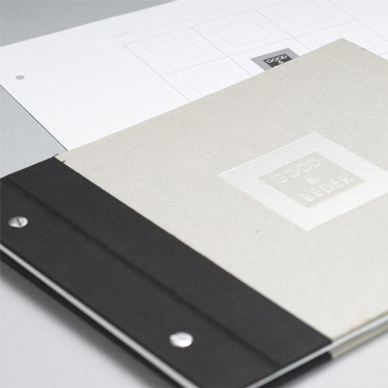 Good & Beder - Swatch Samples Booklet design by Filip Jansky