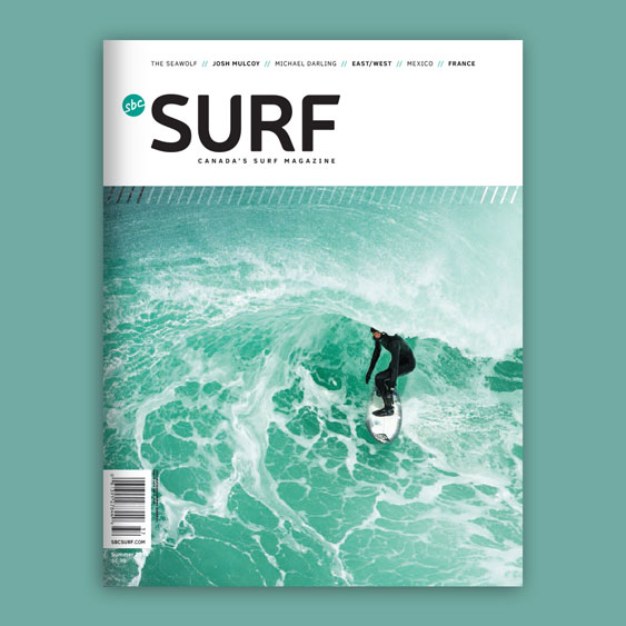 SBC Surf 10 magazine cover design by Filip Jansky