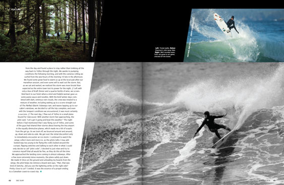 SBC Surf 10 magazine editorial design by Filip Jansky