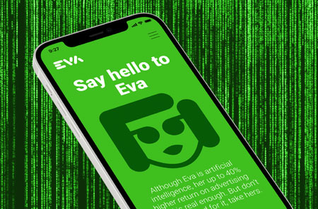 Eva.live - Tech Branding + Website design by Filip Jansky