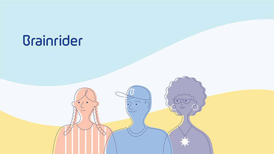 Brainrider - Desktop Wallpapers designed by Filip Jansky