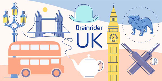 Brainrider - Meta Workplace banners designed by Filip Jansky