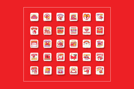 Nestle Carnation Melt Therapy -Display case designed by Filip Jansky