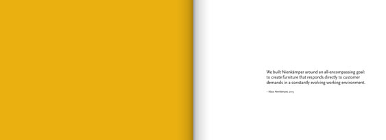 Nienkämper corporate Brochure layout design by Filip Jansky