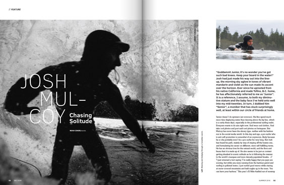 SBC Surf 10 magazine editorial design by Filip Jansky