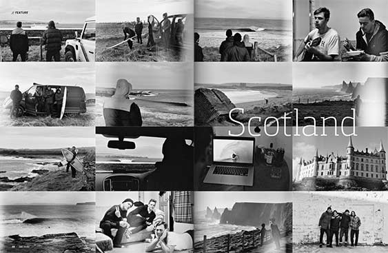 SBC Surf 11 magazine editorial design by Filip Jansky