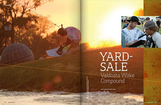 SBC Wakeboard 19 magazine editorial design by Filip Jansky